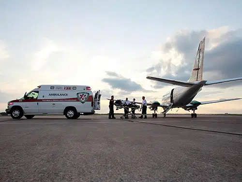 A Critical Care Mission - Middle East to Europe