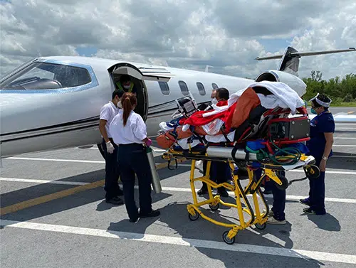 Dubai to Bangkok: Urgent Lung Cancer Case Transfer