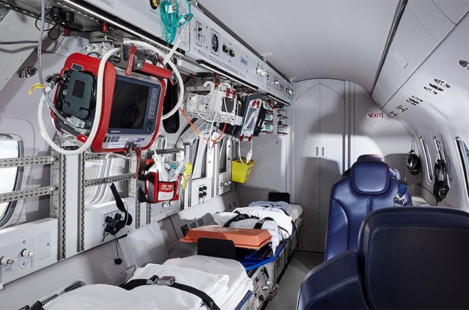 Life-Sustaining Equipment on Air Ambulances - Bluedot Air Ambulance